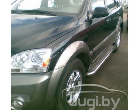Пороги "Moonpart" для Kia Sorento 2002-2009